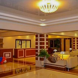 Ресепшн в санатории Россия в городе Ессентуки - фотография